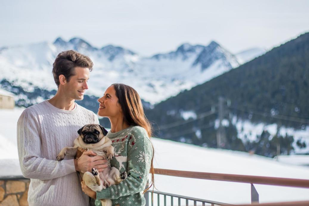 Apartaments Els Llacs Bordes d'Envalira Exteriör bild